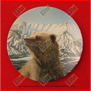 Wild Spirits "Mighty Presence" Collectors Plate - MIB+COA by‎ Hirata WS George